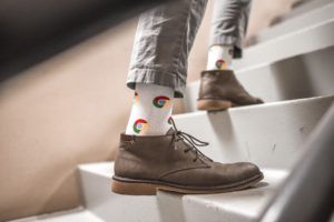 Custom logo socks