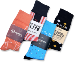tradeshow socks example